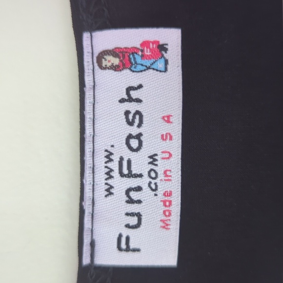 FunFash Empire Waist A-Line Midi Dress XL Black Faux Rhinestone Bling - Picture 2 of 13